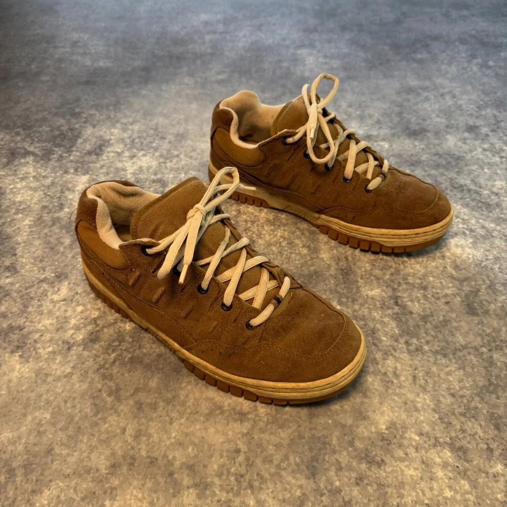 Vintage Y2K No Boundaries Slider 2 Chunky Skate Shoes Mens 10.5 Brown Fat Tongue